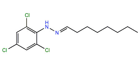Octanal 2,4,6-trichlorophenylhydrazone